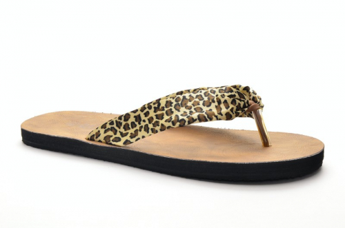 Dameini LT610-1 Обувь пляжная леопард текстиль