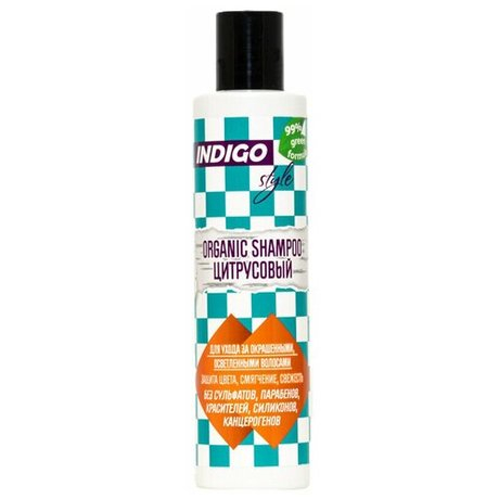 Indigo Органик-шампунь цитрусовый для волос 