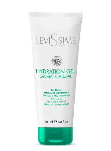 LEVISSIME Гель гидрирующий для лица / Hydration Gel Global Natural 200 мл