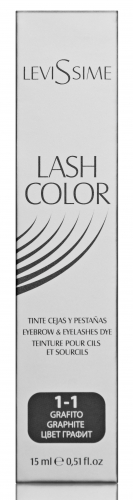 LEVISSIME Краска для бровей и ресниц, № 1.1 графит / LASH COLOR 15 мл