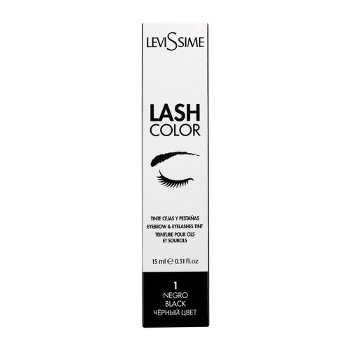 LEVISSIME Краска для бровей и ресниц, № 1 черный / Lash Color 15 мл