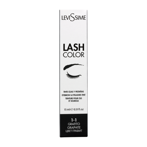 LEVISSIME Краска для бровей и ресниц, № 1.1 графит / Lash Color 15 мл