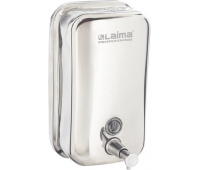 Дозатор для жидкого мыла LAIMA PROFESSIONAL INOX (гарантия 3 года), 1 л, нержавеющая сталь, зеркальный, 605393