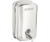 Дозатор для жидкого мыла LAIMA PROFESSIONAL INOX (гарантия 3 года), 1 л, нержавеющая сталь, зеркальный, 605393
