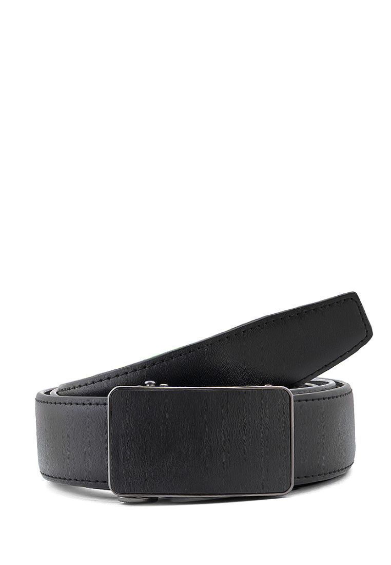 Ремень кожаный мужской CARPENTER Crt52/A гладк.черный