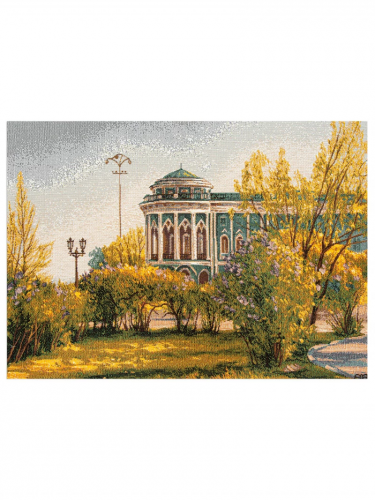Светлое утро Ефремов А.В.1215 Купон 25х35 см 003775
