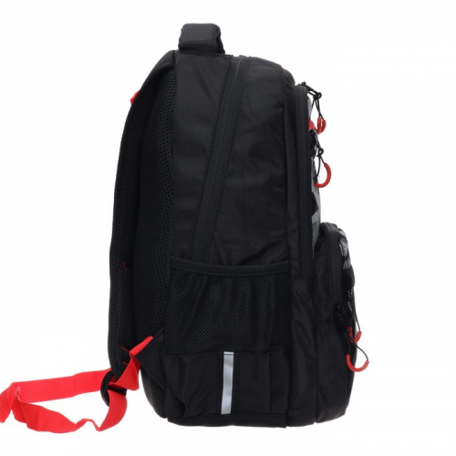 Рюкзак школьный, 39 х 28 х 19 см, Grizzly 254, эргономичная спинка отделение для ноутбука камуфляж, RB-254-3