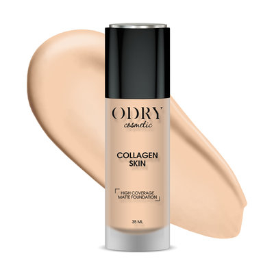 ODRY Маскирующий тональный крем с матовым финишем COLLAGEN SKIN тон 02