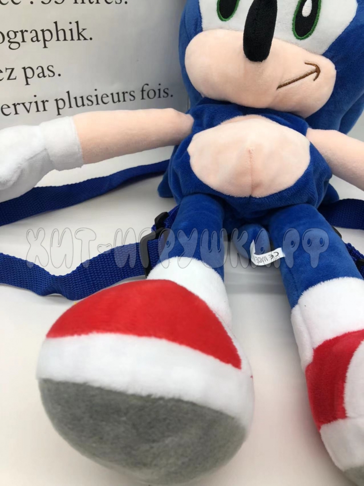 Рюкзак мягкая игрушка SONIC СОНИК ru_son, ru_son