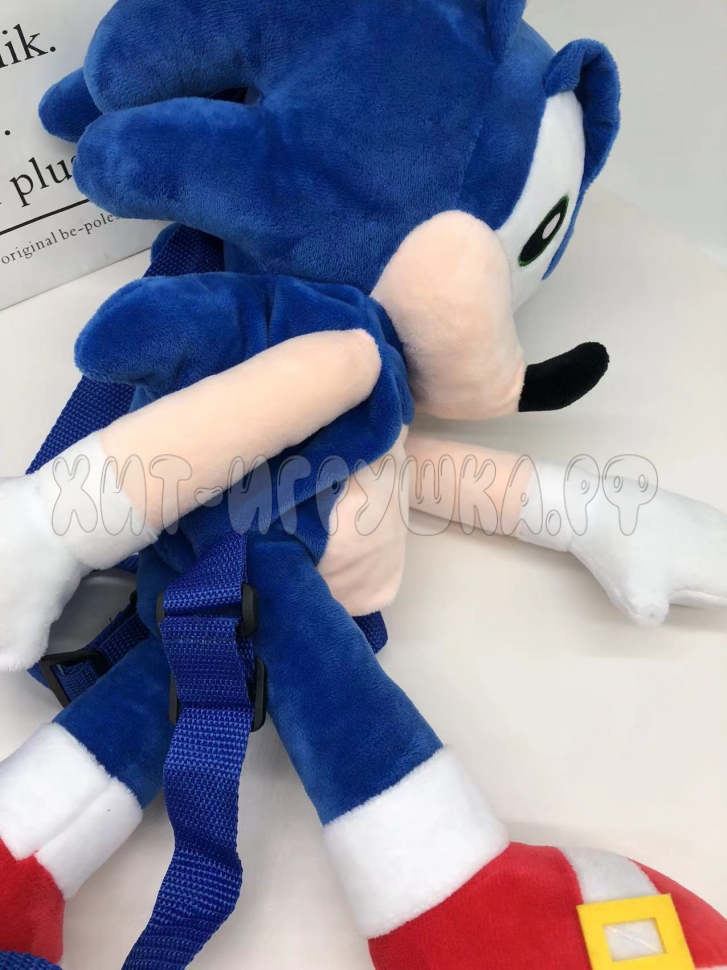 Рюкзак мягкая игрушка SONIC СОНИК ru_son, ru_son