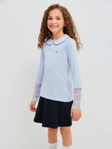 Блузка детская для девочек Selma голубой