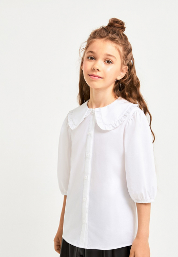 Блузка детская для девочек Gystin белый