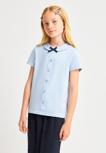 Блузка детская для девочек Avrora1 голубой