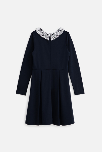 Платье детское для девочек Shalfei черный-синий