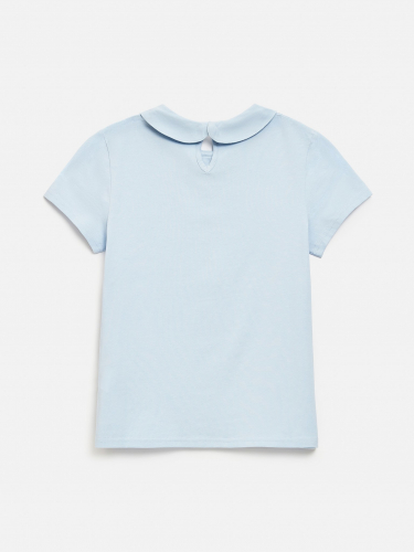 Блузка детская для девочек Veil голубой