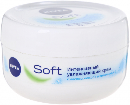 Крем для ухода за кожей Nivea SOFT 100 мл (89059) Интенсивный увлажняющий с витаминами