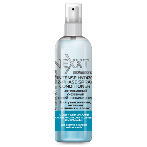 Спрей-кондиционер NEXXT Professional Двухфазный для волос (Nexxt Professional Intense Hydro 2-Phase Spray Conditioner), 250 мл