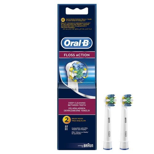 Насадки для электрических зубных щеток ORAL-B Floss Action (2 шт)