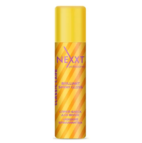 Спрей-блеск NEXXT Professional “жидкие бриллианты” (Nexxt Shine Spray) , 200 мл