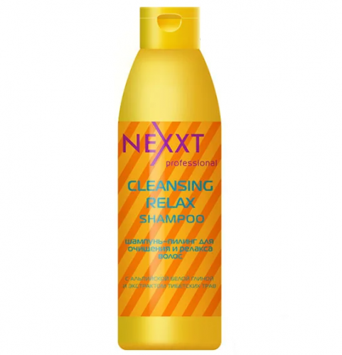 Шампунь-пилинг NEXXT Professional для глубокого очищения и релакса волос (Nexxt Cleansing Relax Shampoo),1000 мл