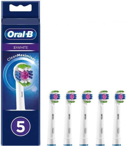 Насадки для электрических зубных щеток ORAL-B B 3D White Clean (5 шт)