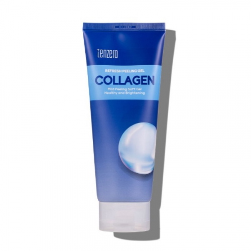 Tenzero Refresh Peeling Gel Collagen - Освежающий гель-пилинг для лица с коллагеном 180мл.
