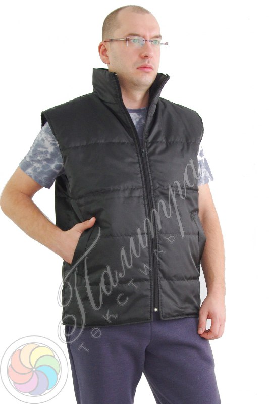 Жилет утепленный (чёрный)