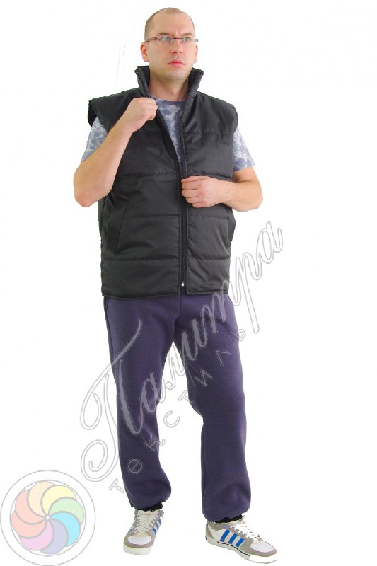 Жилет утепленный (чёрный)