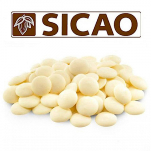 Шоколад белый 25,5 % SICAO 500 г