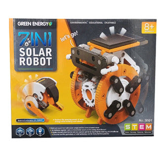 Конструктор Роботов на Солнечной Батарее Solar Robot 7 в 1