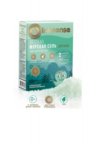 Детская морская соль Inseense 500гр