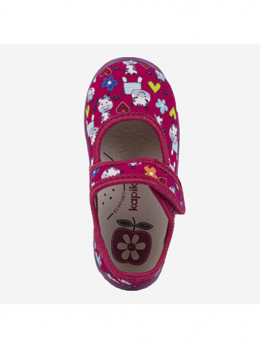 Текстильная обувь Kapika 21245Ф-43 розовый (22-27)