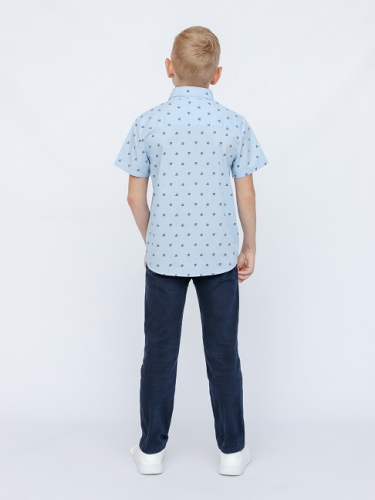 CWJB 63166-43 Рубашка для мальчика,голубой