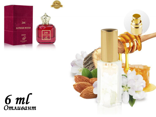 Пробник 24k Supreme Rouge, Edp, 6 ml (Премиум) 279