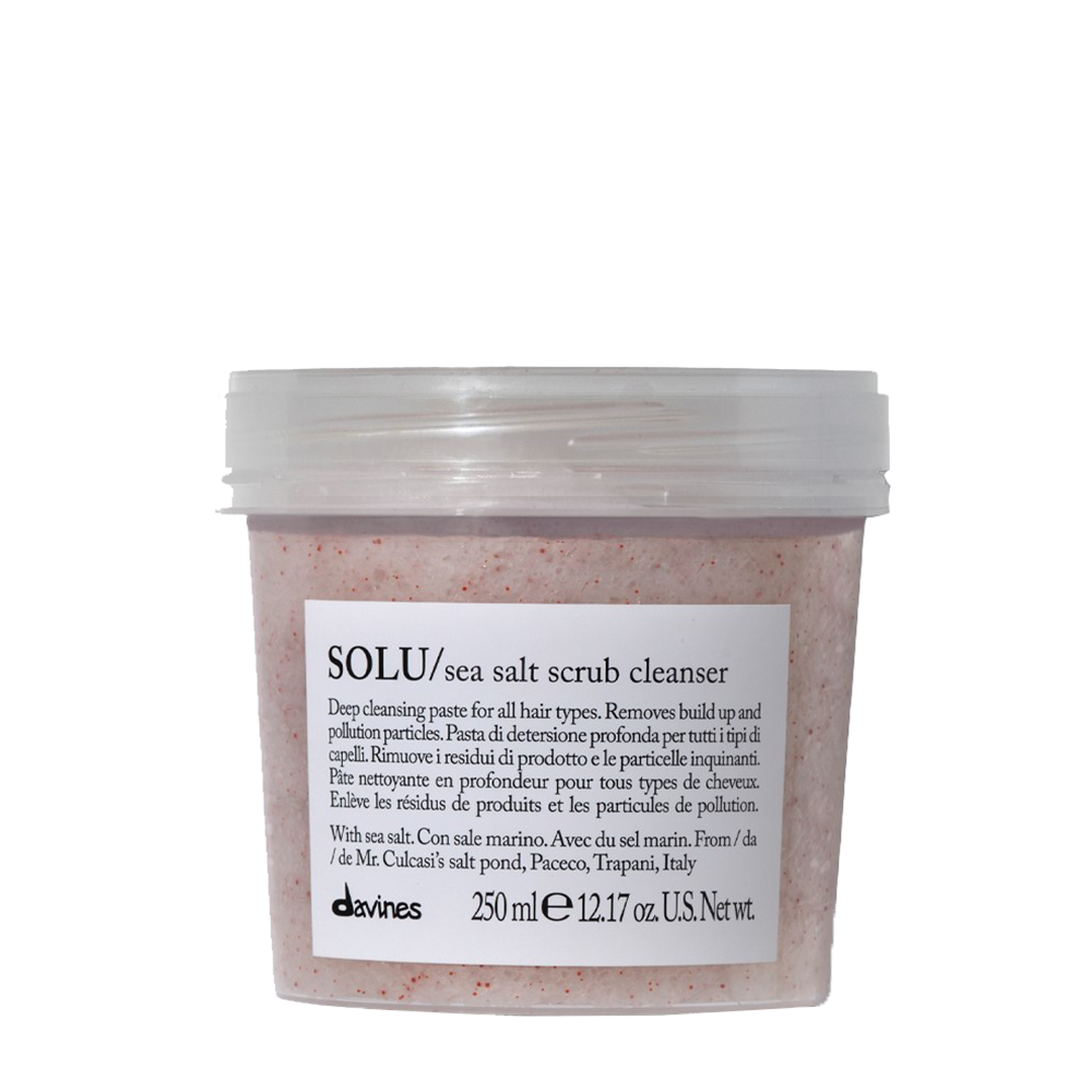 DAVINES Скраб с морской солью для волос и кожи головы / SOLU 250 мл