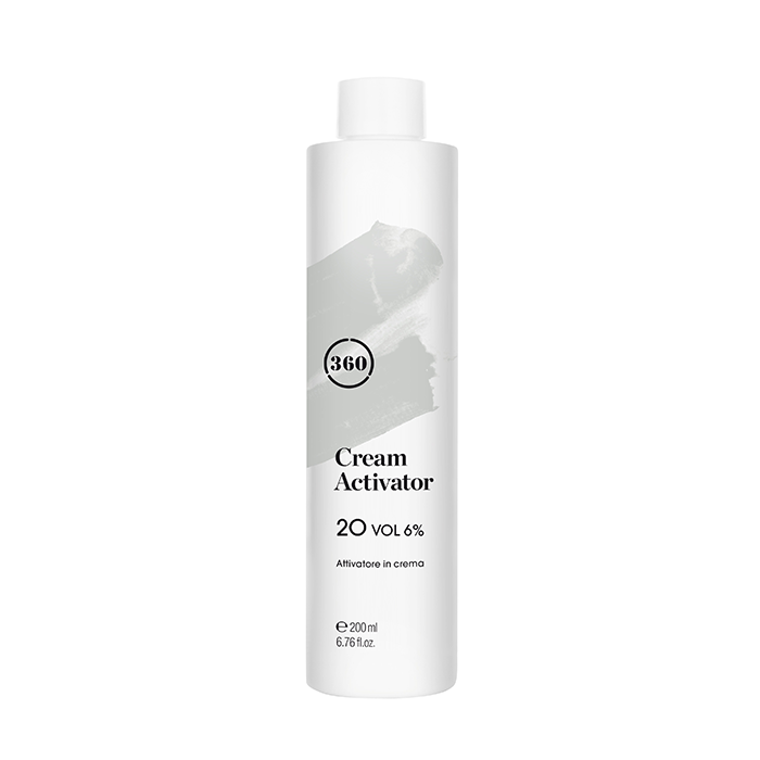 Эмульсия окисляющая 6% 20 VOL / Cream Activator 200 мл 360 HAIR PROFESSIONAL