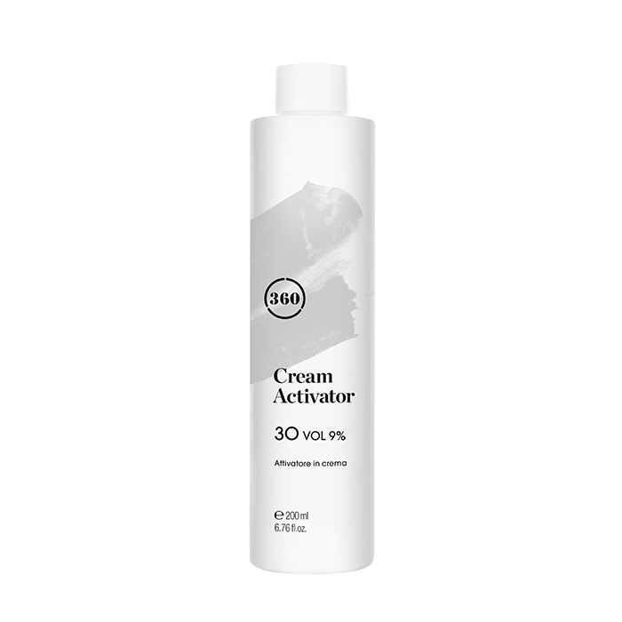 Эмульсия окисляющая 9% 30 VOL / Cream Activator 200 мл 360 HAIR PROFESSIONAL