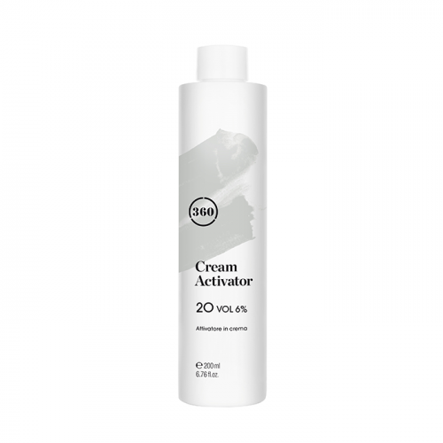 Эмульсия окисляющая 6% 20 VOL / Cream Activator 200 мл 360 HAIR PROFESSIONAL