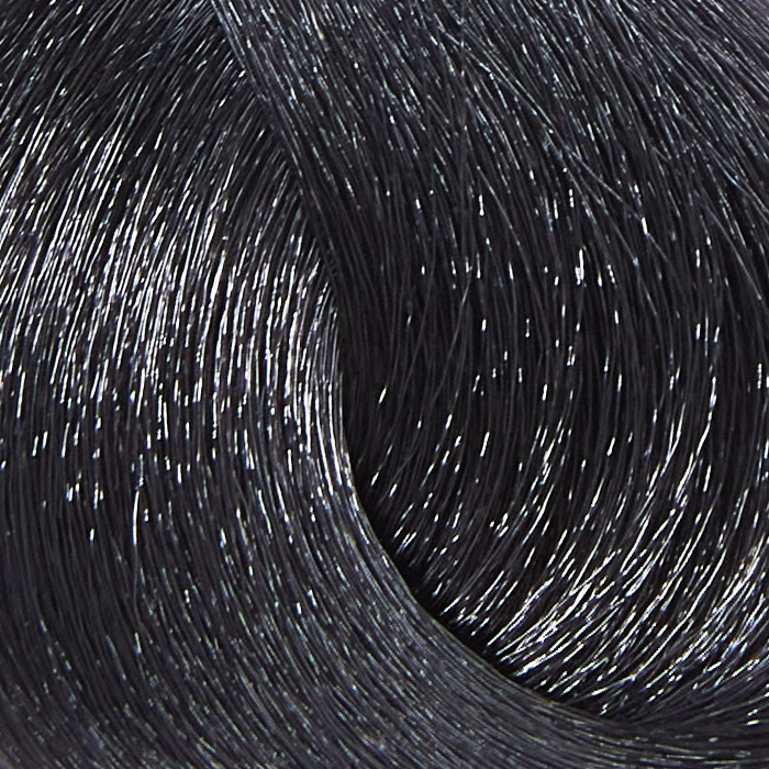 1.0 краситель перманентный для волос, черный / Permanent Haircolor 100 мл 360 HAIR PROFESSIONAL