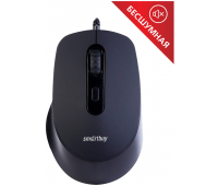 Мышь Smartbuy ONE 265-K, беззвучная, черный, 4btn+Roll 321225
