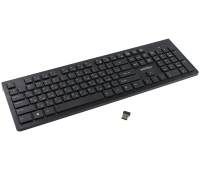 Клавиатура беспроводная Smartbuy 206, мультимедийная, USB, черная, SBK-206AG-K, 308166
