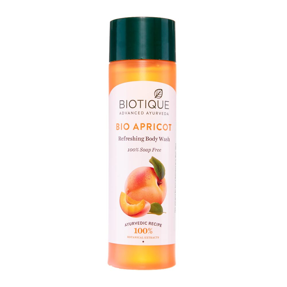BIOTIQUE Bio apricot Гель для душа био абрикос 190мл