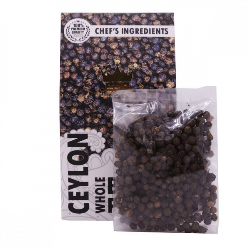 UNITED SPICES Black pepper Черный перец горошек премиальный сорт 30г