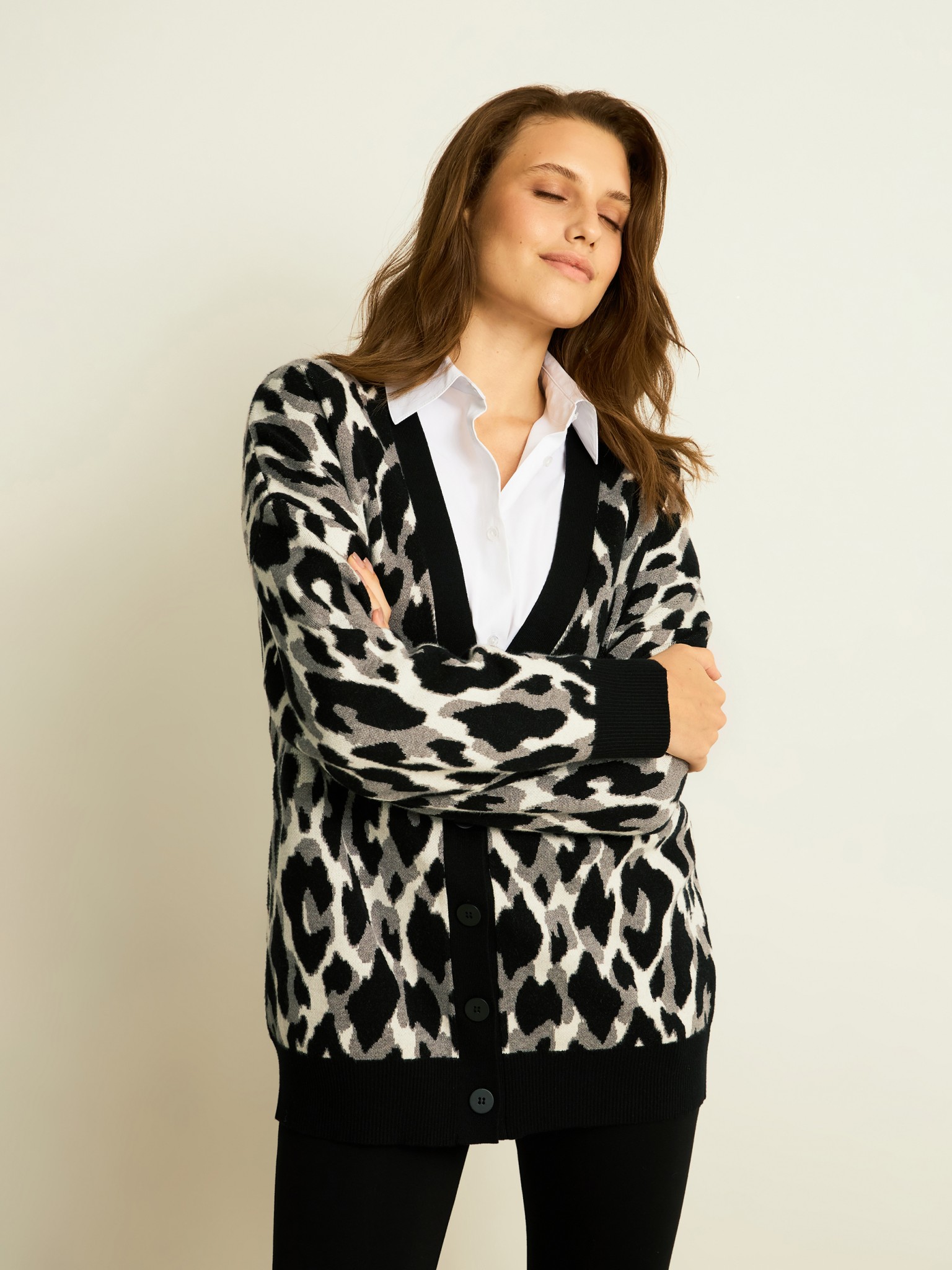 Кардиган женский Hani цветной. CONCEPT CLUB