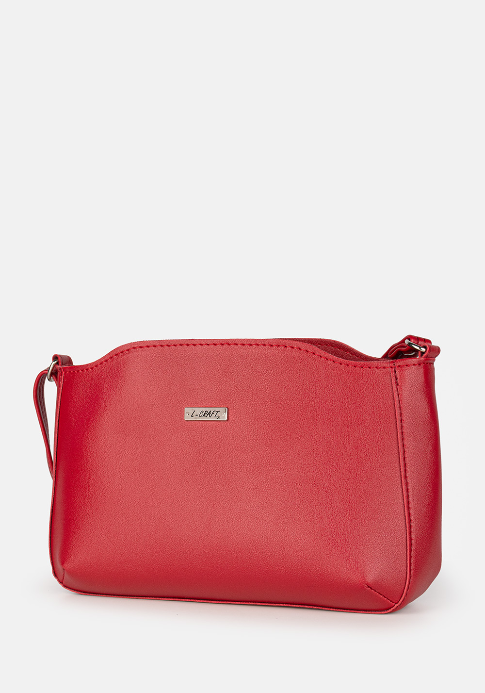 Модель №1435 | кожзам | гладкий | красный | Р848-3 | 31158