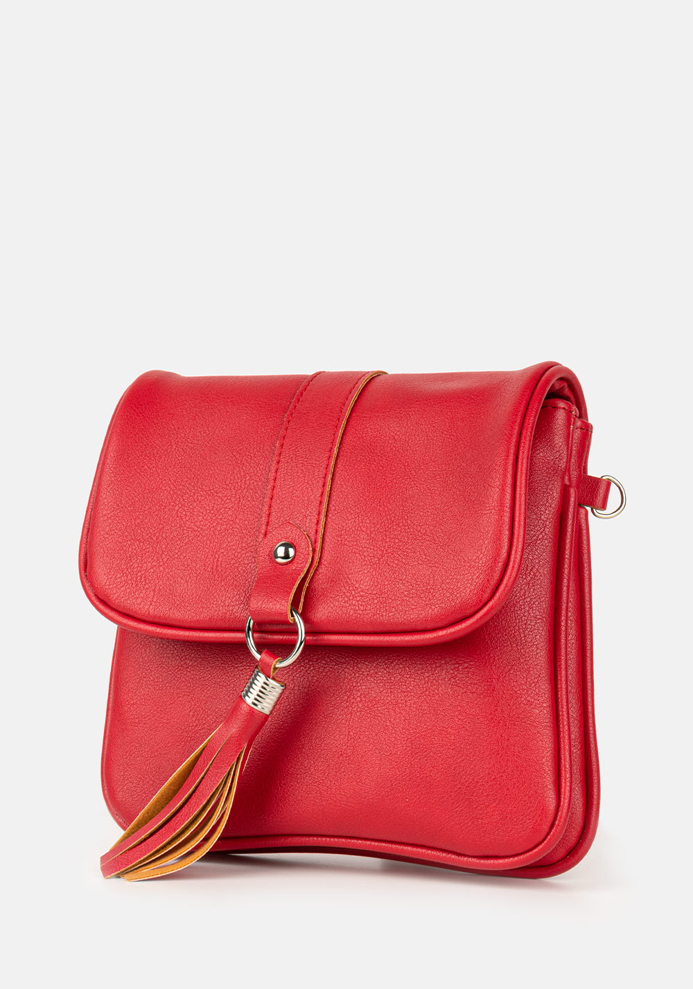 Модель №1438 | кожзам | гладкий | красный | Р870-3 | 30614