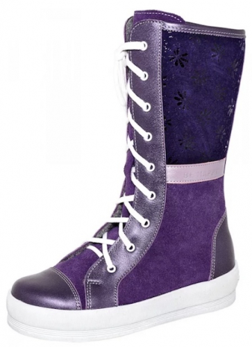 3-701 ботинки фиолетовый