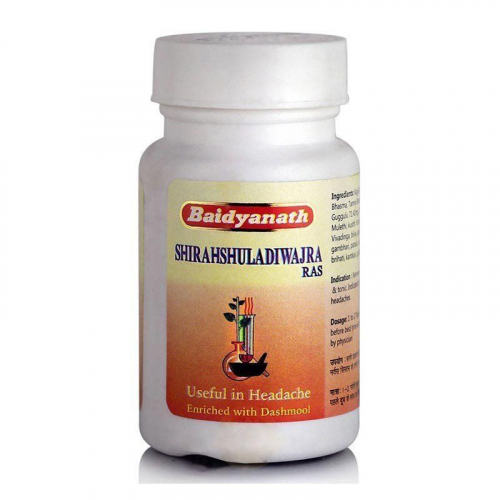 Shirahshuladiwajra Ras Baidyanath (Ширашулади Ваджра Рас Байдианат) (40 таблеток)