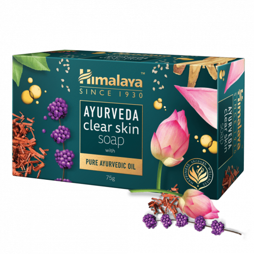 Аюрведическое мыло (Ayuverda clear skin soap), Himalaya Herbals 125гр.