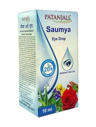 Saumya eye drop Patanjali (Глазные капли Саумья Патанджали) 10мл